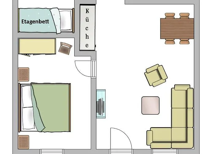 Haus Seeschwalbe 아파트 *
